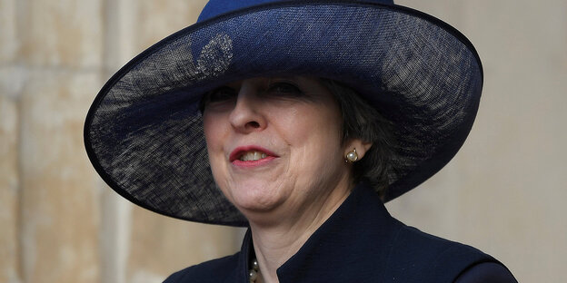 Porträt Theresa May Porträt Theresa May