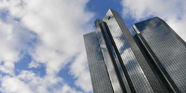 Die Deutsche-Bank-Zentrale in Frankfurt am Main Die Deutsche-Bank-Zentrale in Frankfurt am Main