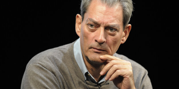 Paul Auster in einer Porträtaufnahme Paul Auster in einer Porträtaufnahme