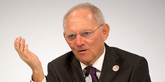 Porträt Schäuble Porträt Schäuble