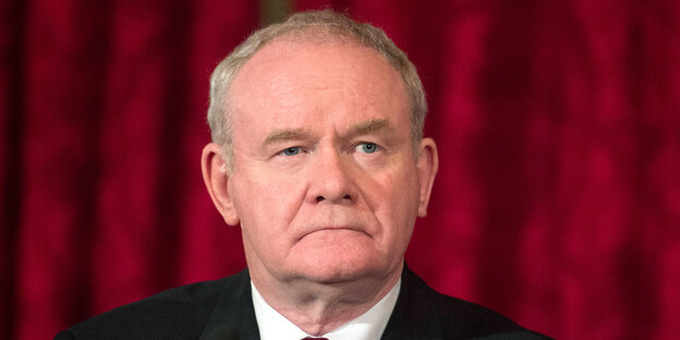 Porträt von Martin McGuinness Porträt von Martin McGuinness
