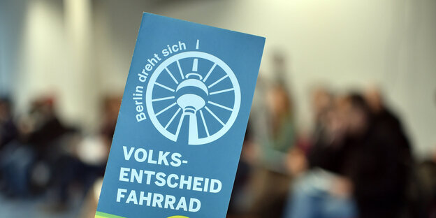 Flyer Volksentscheid Fahrrad Flyer Volksentscheid Fahrrad