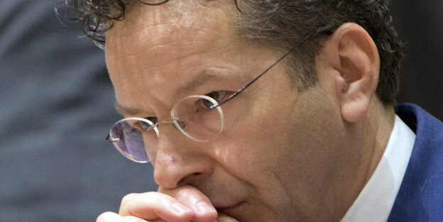 Porträt Dijsselbloem Porträt Dijsselbloem