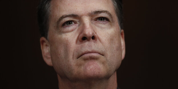 Nahaufnahme von James Comey Nahaufnahme von James Comey
