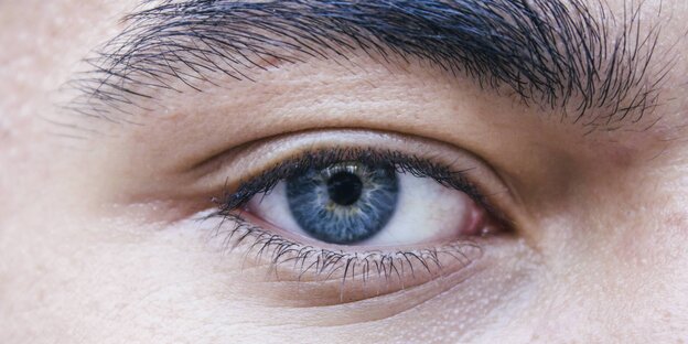 Ein Auge in Nahaufnahme Ein Auge in Nahaufnahme