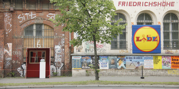 Blick auf die alte Brauerei Blick auf die alte Brauerei