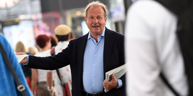 Ein Mann, Frank Bsirske Ein Mann, Frank Bsirske