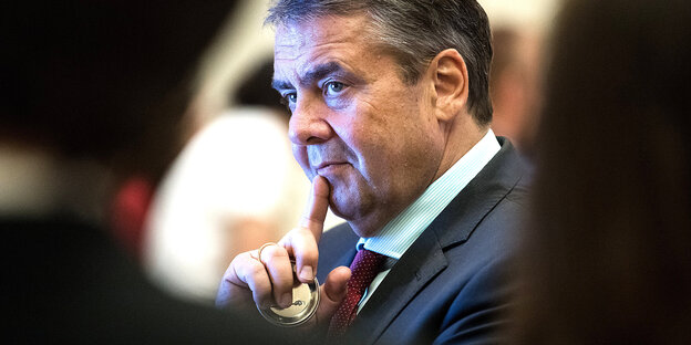 Porträt Sigmar Gabriel