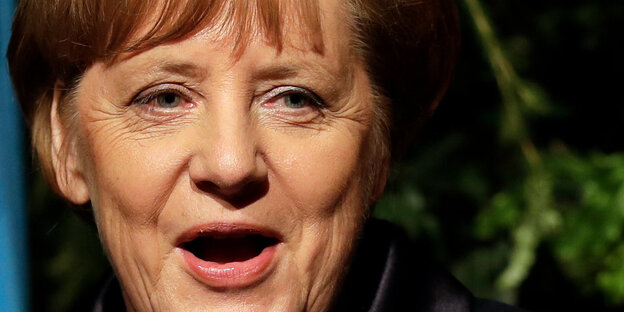 Angela Merkel lacht Angela Merkel lacht