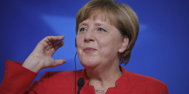 Porträt Angela Merkel Porträt Angela Merkel