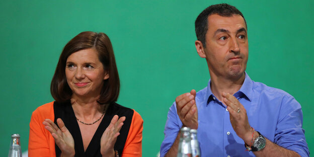 Ein Bild von Katrin Göring-Eckardt und Cem Özdemir Ein Bild von Katrin Göring-Eckardt und Cem Özdemir