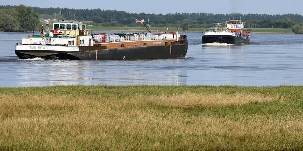 Die Elbe bei Dömitz Die Elbe bei Dömitz