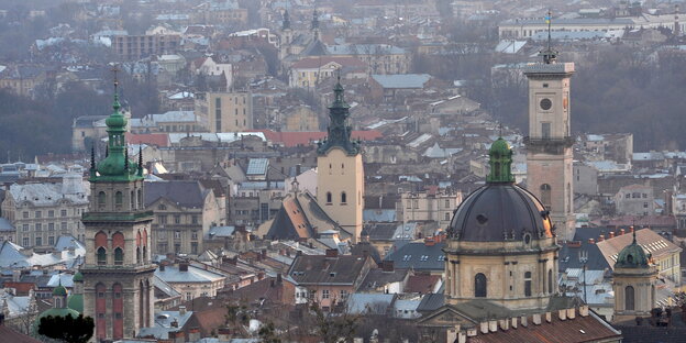 Blick auf Lviv Blick auf Lviv