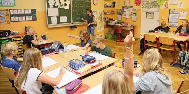 ein Klassenzimmer ein Klassenzimmer