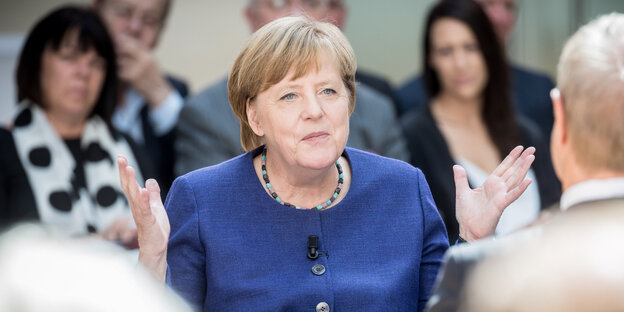 Porträt Angela Merkel Porträt Angela Merkel