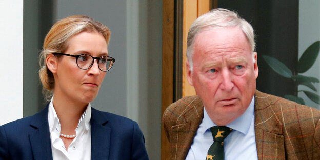 Alice Weidel und Alexander Gauland Alice Weidel und Alexander Gauland