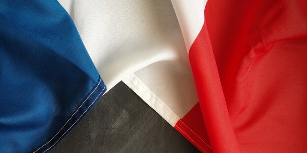 Die französische Flagge Die französische Flagge