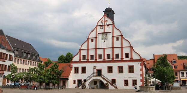 Das Rathaus in Grimma Das Rathaus in Grimma