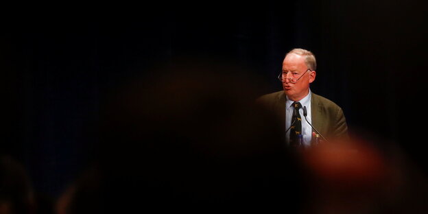 Alexander Gauland spricht bei einer Wahlkampfveranstaltung Alexander Gauland spricht bei einer Wahlkampfveranstaltung