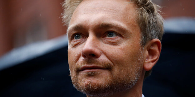 FDP-Spitzenkandidat Christian Lindner im Closeup FDP-Spitzenkandidat Christian Lindner im Closeup