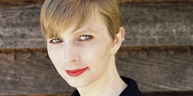 Chelsea Manning im Porträt Chelsea Manning im Porträt