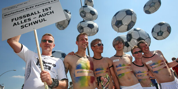 Schwule Fußballfans Schwule Fußballfans