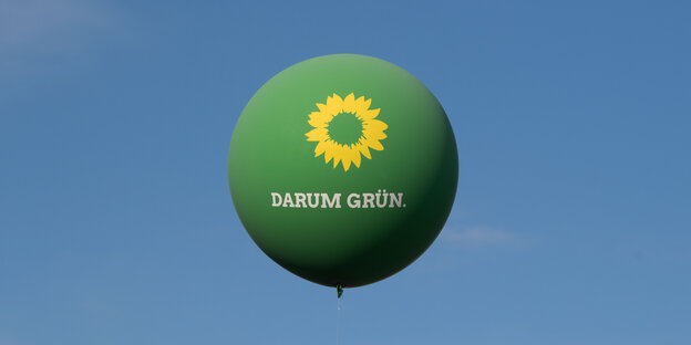 Ein Luftballon der Grünen Ein Luftballon der Grünen