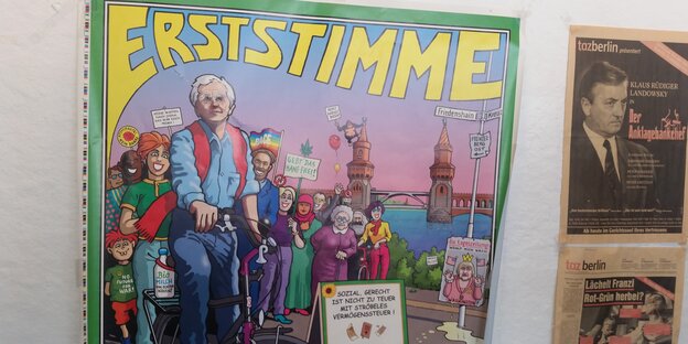 Seyfrieds Ströbele-Plakate Seyfrieds Ströbele-Plakate