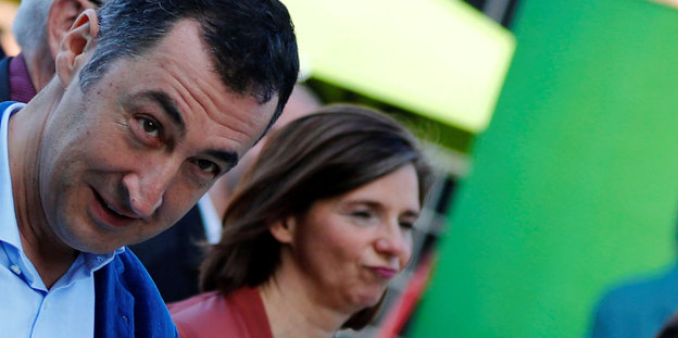 Cem Özdemir und Katrin Göring-Eckardt Cem Özdemir und Katrin Göring-Eckardt