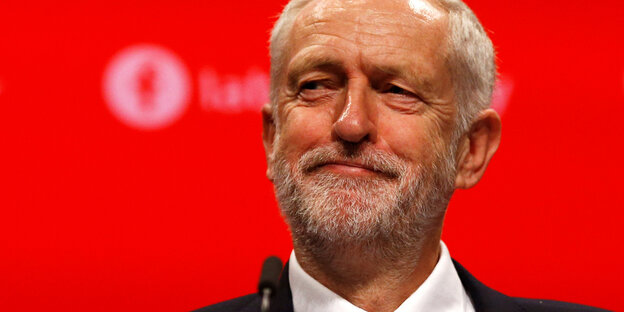 Porträt Corbyn Porträt Corbyn