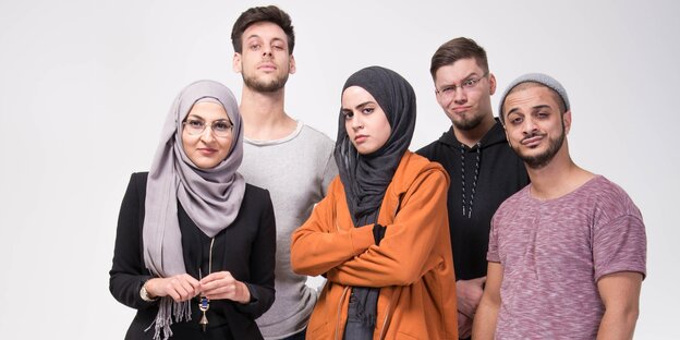 Die Datteltätercrew im Portrait Die Datteltätercrew im Portrait