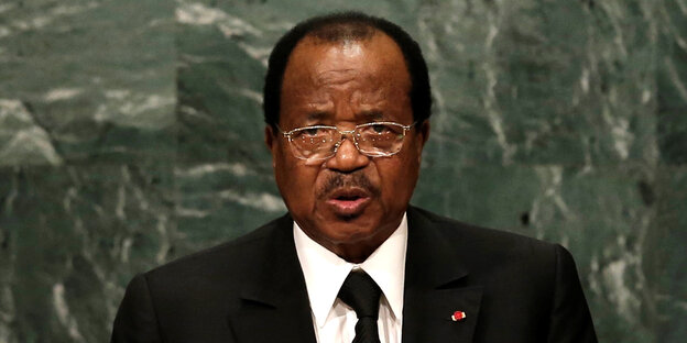 Kameruns Präsident Paul Biya Kameruns Präsident Paul Biya