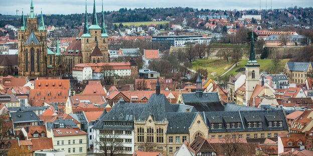 Stadtansicht Erfurt Stadtansicht Erfurt