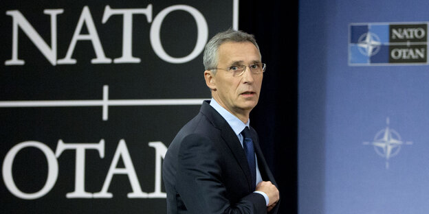 Nato-Generalsekretär Jens Stoltenberg Nato-Generalsekretär Jens Stoltenberg