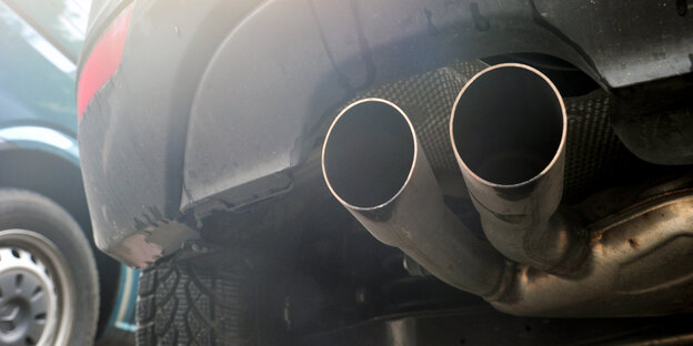 Diesel-Auspuff Diesel-Auspuff