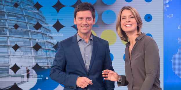 Sascha Hingst und Jessy Wellmer Sascha Hingst und Jessy Wellmer
