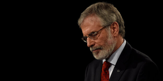Porträt Gerry Adams Porträt Gerry Adams