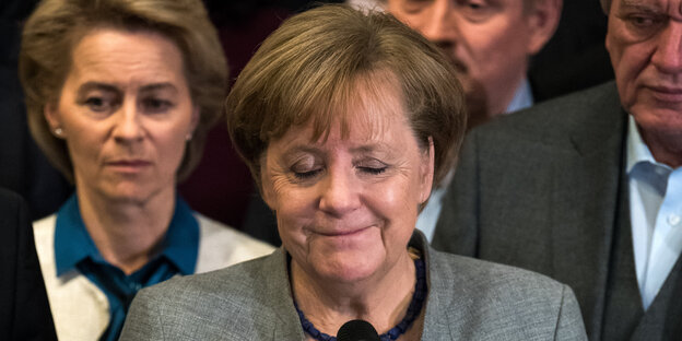 Porträt Merkel Porträt Merkel