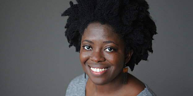 Porträtfoto der ghanaisch-amerikanischen Autorin Yaa Gyasi Porträtfoto der ghanaisch-amerikanischen Autorin Yaa Gyasi
