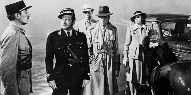 Eine Szene auf Casablanca Eine Szene auf Casablanca