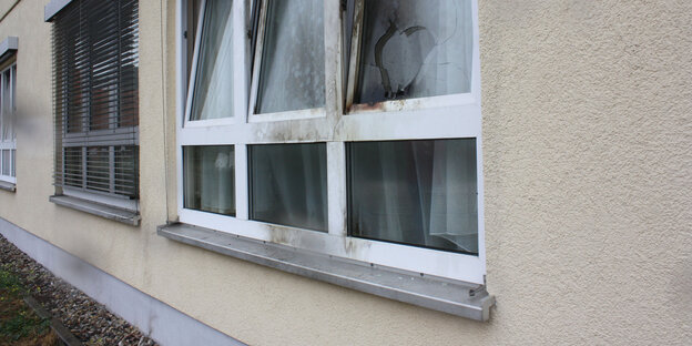 Verbrannte Fenster Verbrannte Fenster