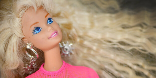 Eine Barbiepuppe Eine Barbiepuppe