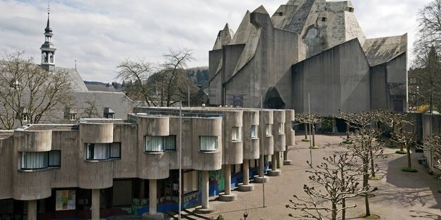 Gebäude aus Beton Gebäude aus Beton