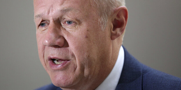 Damian Green in Nahaufnahme Damian Green in Nahaufnahme