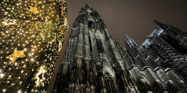 Der Kölner Dom von unten Der Kölner Dom von unten