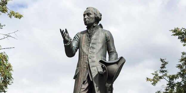 Ein Statue Immanuel Kants Ein Statue Immanuel Kants
