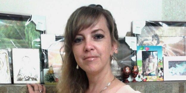 Die Juristin und Menschenrechtsaktivistin Irina Nosdrowska Die Juristin und Menschenrechtsaktivistin Irina Nosdrowska