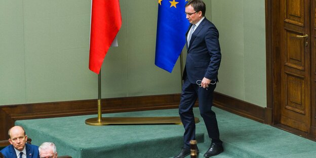 Polens Justizminister Zbigniew Ziobro Polens Justizminister Zbigniew Ziobro