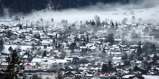 Ein Teil von Garmisch-Partenkirchen