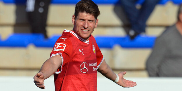 Ein Fußballspieler, Mario Gomez Ein Fußballspieler, Mario Gomez